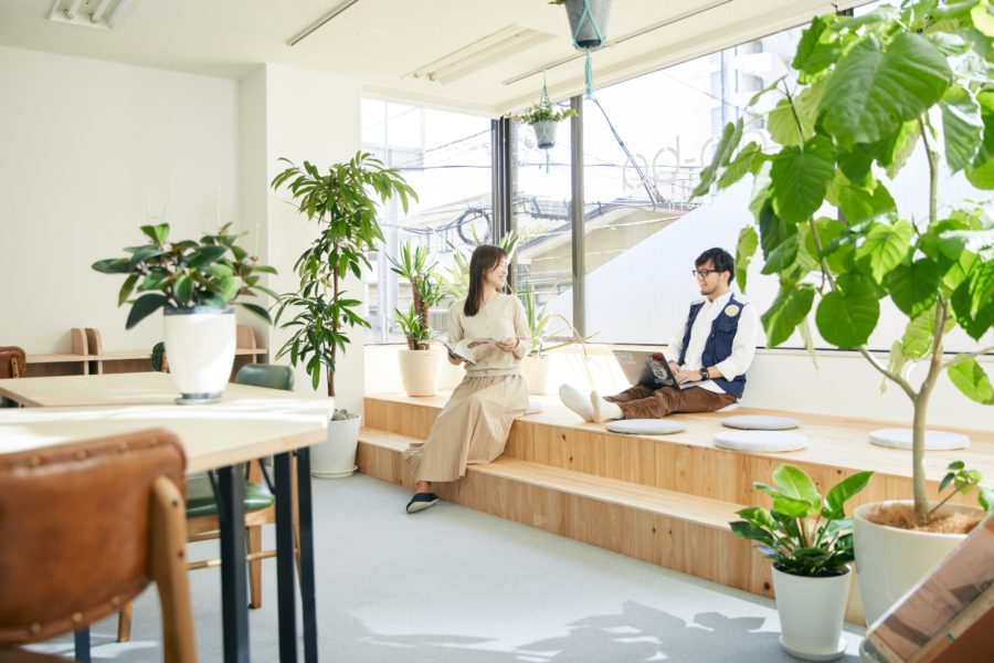 みんなでつくった つながりの根を張り巡らせる空間 オフィス Kumiki Project ともに つくるを 楽しもう